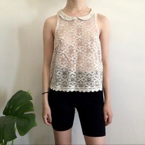 NWT lace tank from Abercrombie and Fitch